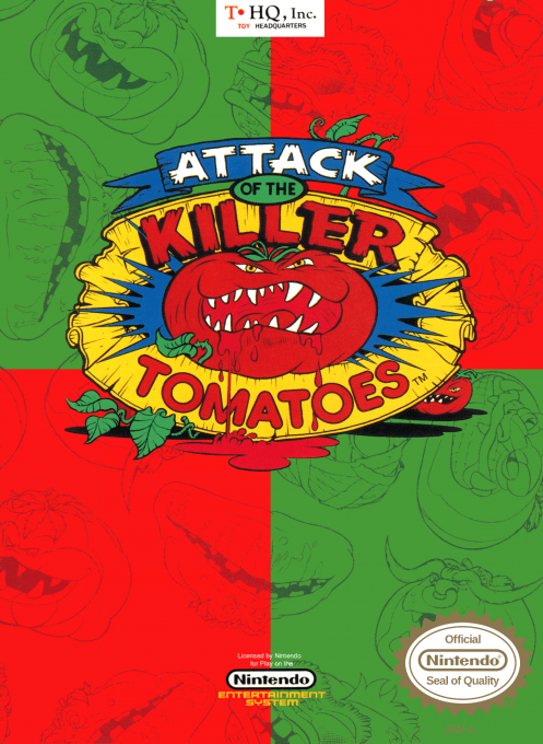 Ссылка на игру Attack of the Killer Tomatoes
