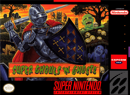 Ссылка на игру Super Ghouls’n Ghosts (SNES)